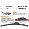 AUTOBOO Car Windshield Wiper Blades 18 26 inch-5