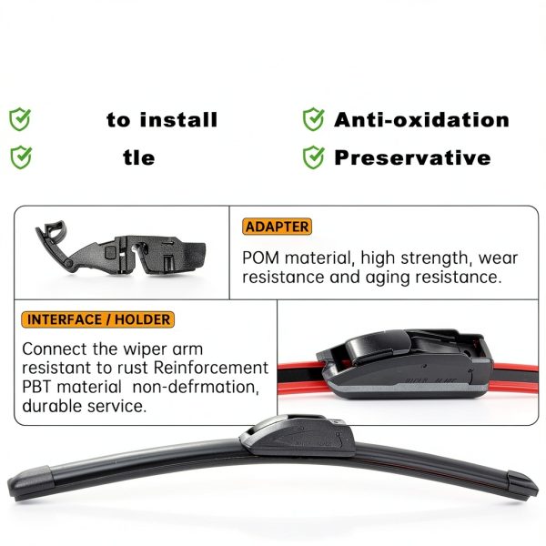 AUTOBOO Car Windshield Wiper Blades 18 26 inch-5
