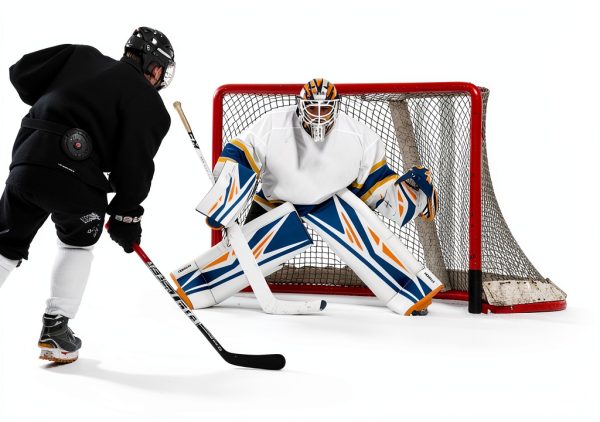 Hockey Neck Protector IMIKEYA White PC Material-1