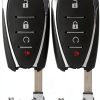 Chevy Keyless Entry Remote Key Fob SCITOO ABS Material-0