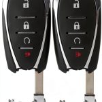Chevy Keyless Entry Remote Key Fob SCITOO ABS Material-0