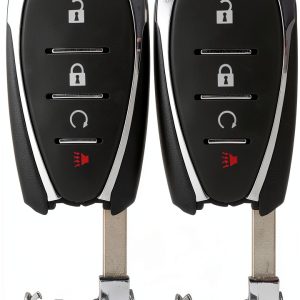 Chevy Keyless Entry Remote Key Fob SCITOO ABS Material-0