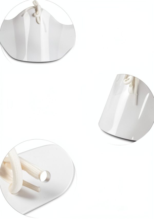 Hockey Neck Protector IMIKEYA White PC Material-4