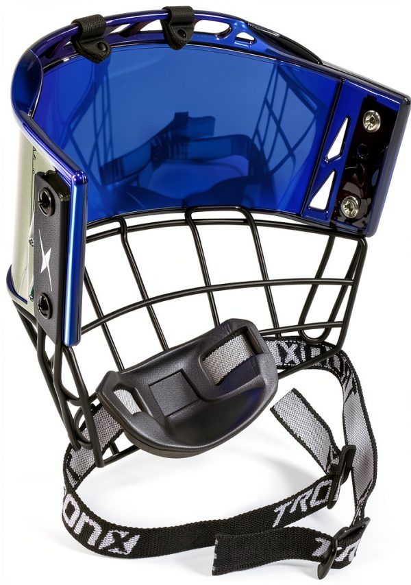 TronX S920 Hockey Face Shield Senior Red Visor-1