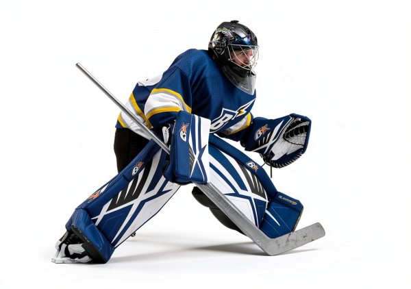 Hockey Neck Protector IMIKEYA White PC Material-5