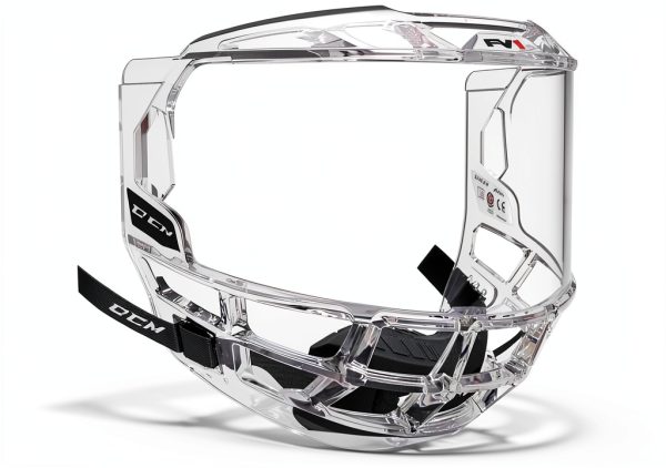 CCM Junior Hockey Helmet Transparent-0