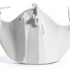 Hockey Neck Protector IMIKEYA White PC Material-0