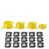 Carburetor Metering Diaphragm CARBBIA 15 Pack for Walbro Series-5